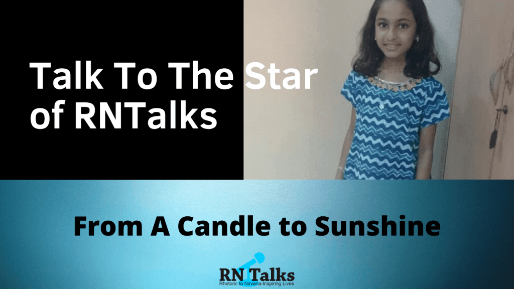 Talk To The Star Public Speaking Contest-Interview With Mekhla Sengupta