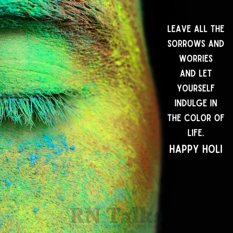 Colorful Holi Quotes in English | Holi Wishes In English