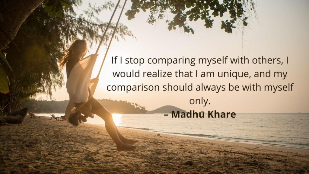 poetry prompts If I stop comparing myself with others A moment that lives in my head
